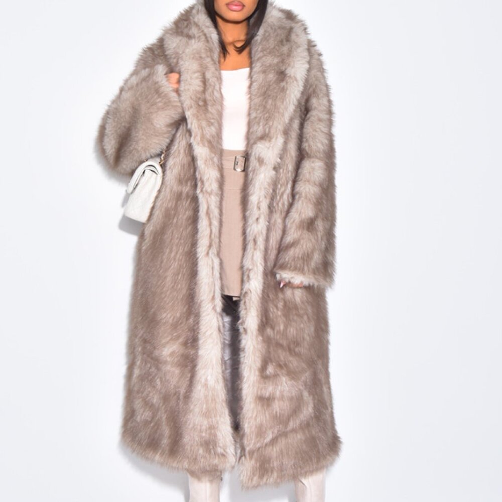 Faux Fur Coat